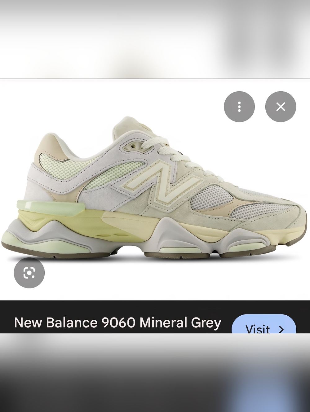 New Balance 9060 Womens Suede Sneaker - Picture 2 of 11